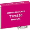 Epson Remanufactured Magenta Ink Cartridge for Epson T124320