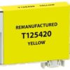 Epson Remanufactured Yellow Ink Cartridge for Epson T125420