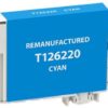 Epson Remanufactured Cyan Ink Cartridge for Epson T126220