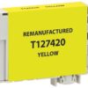 Epson Remanufactured Yellow Ink Cartridge for Epson T127420