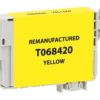 Epson Remanufactured High Yield Yellow Ink Cartridge for Epson T068420