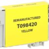 Epson Remanufactured Yellow Ink Cartridge for Epson T098420