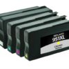 CIG Remanufactured High Yield Black, Cyan, Magenta, Yellow Ink Cartridges for HP 950XL/HP 951XL 4-Pack